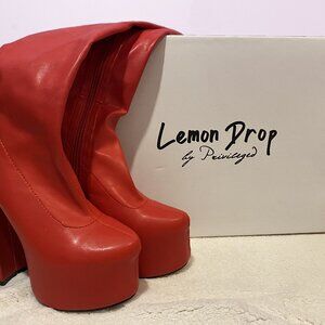 Lemon Drop by Privileged Havasu Vegan Leather Red